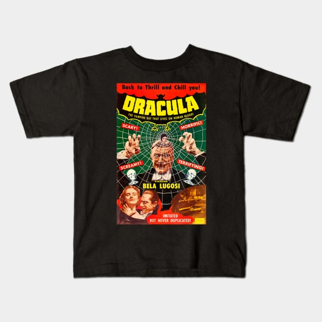 Dracula B.S. Classic Kids T-Shirt by pberwickmillen